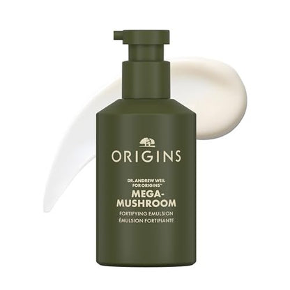 Origins Mega-Mushroom Lightweight Moisturizer – Hydrates, Reduces Redness & Strengthens Skin, 3.4 Fl Oz Avelisse