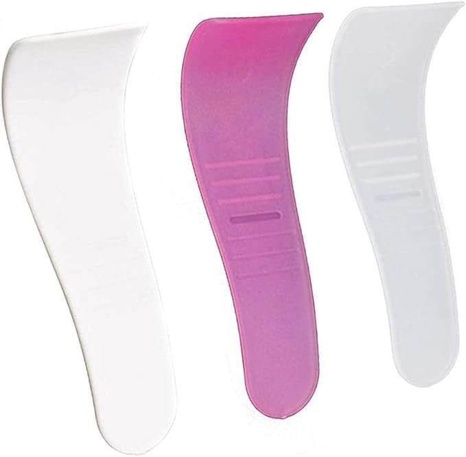 6-Pack Random Color Portable Hair Wax Cleansing Spatulas - Non-Stick Wax Removal Applicator Reusable Scraper Hard Sticks for Hair Removal Beauty Tools Avelisse