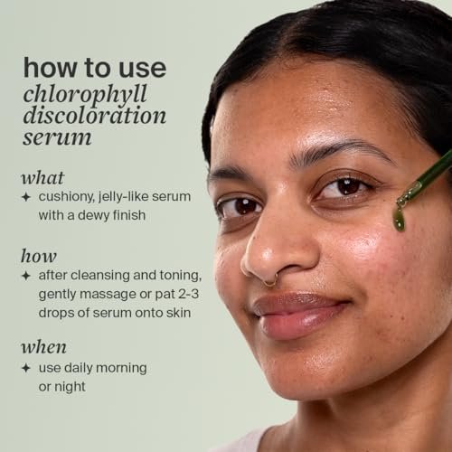 Cocokind Chlorophyll Discoloration Serum - Sensitive Skin Friendly Spot Fading Serum for Uneven Tone & Redness, 1 fl oz Avelisse