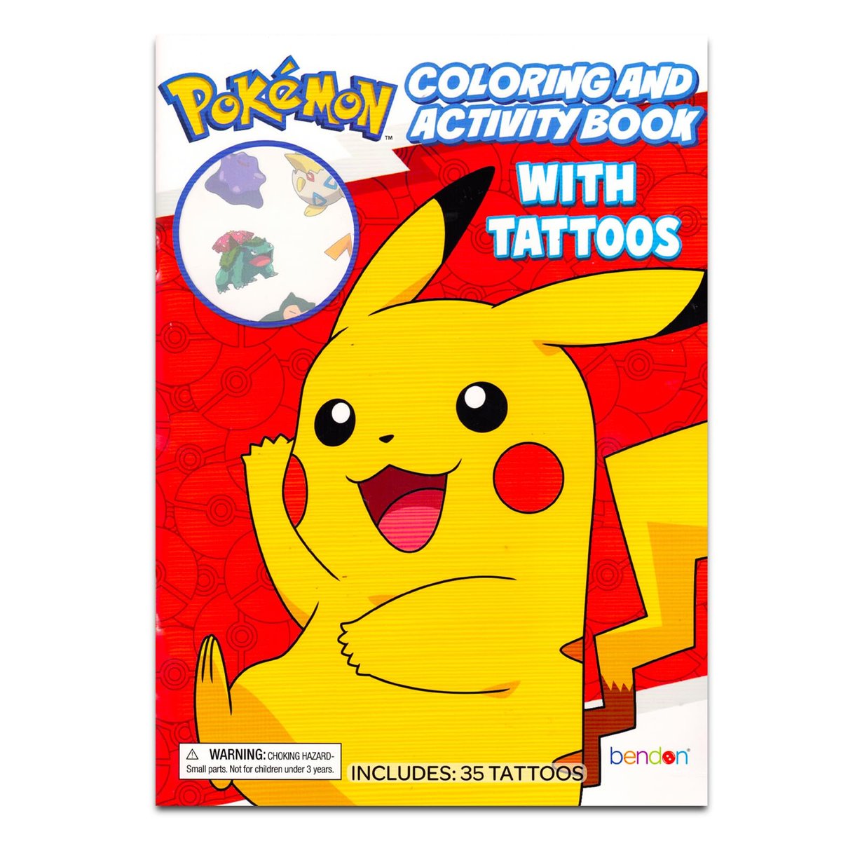 Pokemon Tattoos Party Favors Set - 70 Temporary Tattoos for Kids, Boys, Girls Plus Trading Cards, More | Pokemon Party Supplies Pack - görsel 9