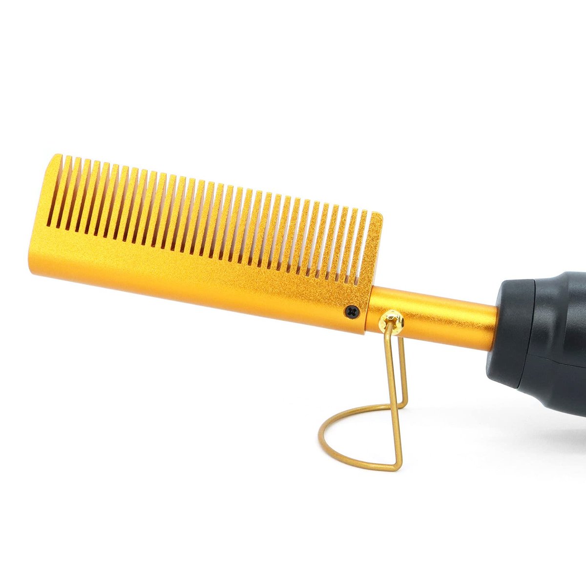 Dolahair Electric Hot Comb for Wigs & Lace Front Wigs - 10-Piece Set with Flat Iron Comb, Lace Melting Band & Wig Installation Kit Avelisse