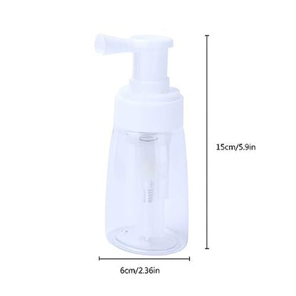 Refillable Barber Powder Bottle Spray – Empty Talc Applicator for Salon & Home Use, 4.7 oz White