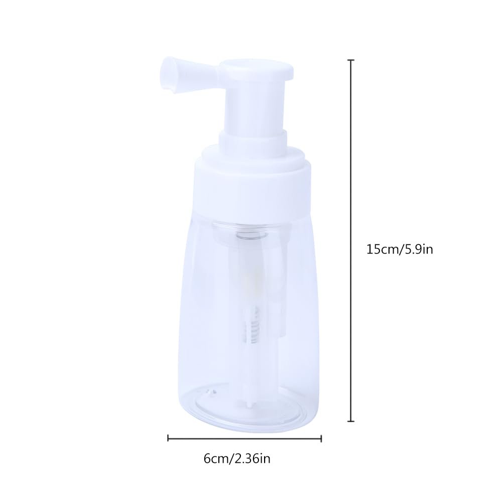 Refillable Barber Powder Bottle Spray – Empty Talc Applicator for Salon & Home Use, 4.7 oz White - görsel 14