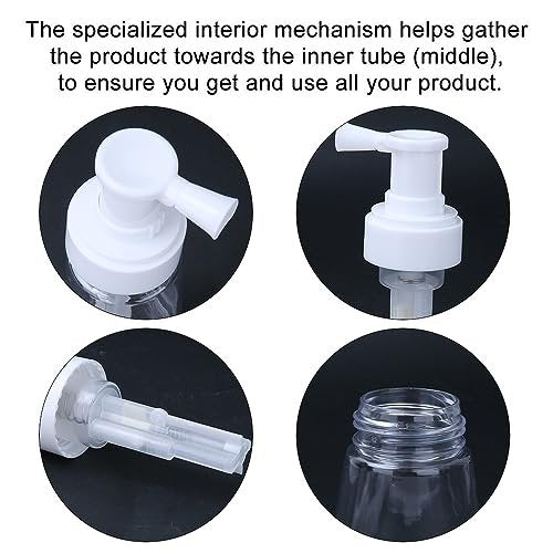 Refillable Barber Powder Bottle Spray – Empty Talc Applicator for Salon & Home Use, 4.7 oz White - görsel 8