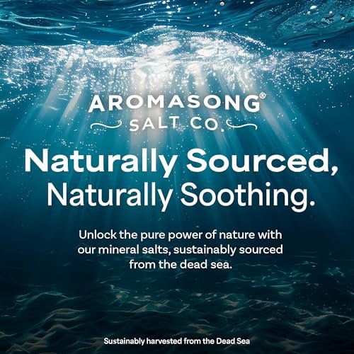 Aromasong Magnesium Flakes from The Dead Sea - 14 OZ Resealable Pack | Muscle Relaxing Magnesium Chloride Bath Salts Soak - görsel 12