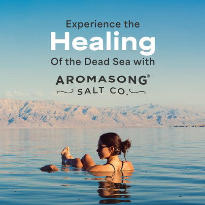 Aromasong Magnesium Flakes from The Dead Sea - 14 OZ Resealable Pack | Muscle Relaxing Magnesium Chloride Bath Salts Soak