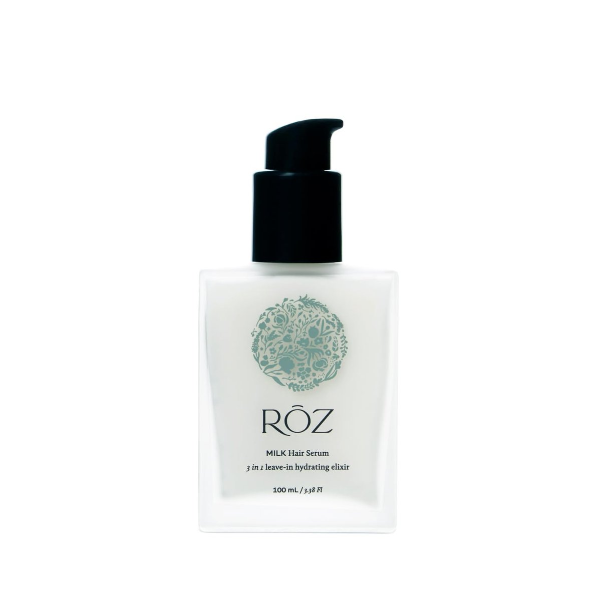 RŌZ Leave-In Conditioner - Lightweight Milk Hair Serum & Heat Protectant for Fine, Curly & Wavy Hair | Hydrating, Smoothing, Frizz-Fighting | Silicone-Free, Color-Safe | 3.4 oz Avelisse