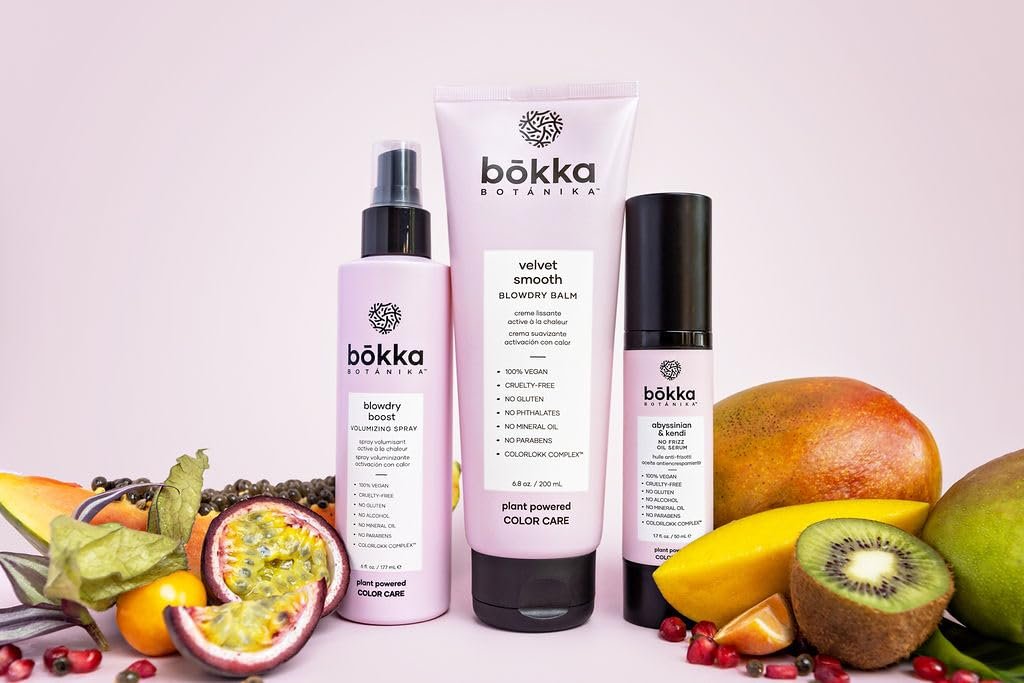 Bokka Botanika Plant Powered Color Care Velvet Smooth Blowdry Balm - 6.8 oz Avelisse