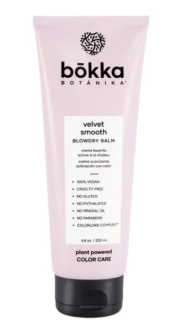 Bokka Botanika Plant Powered Color Care Velvet Smooth Blowdry Balm - 6.8 oz Avelisse