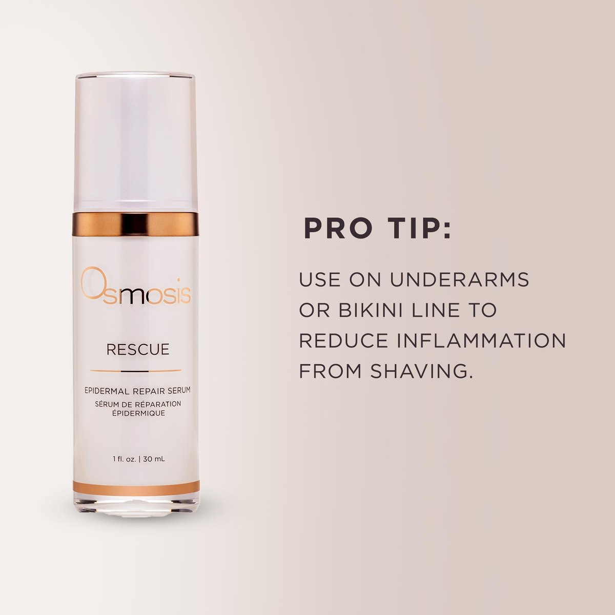 Osmosis Rescue Epidermal Repair Facial Serum – Redness Relief & Sensitive Skin Support (1 fl oz) Avelisse