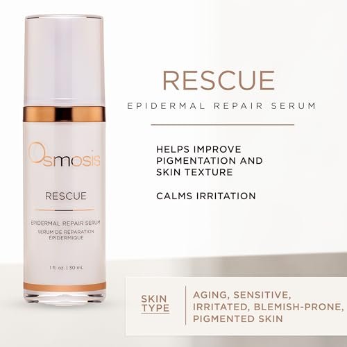 Osmosis Rescue Epidermal Repair Facial Serum – Redness Relief & Sensitive Skin Support (1 fl oz) Avelisse