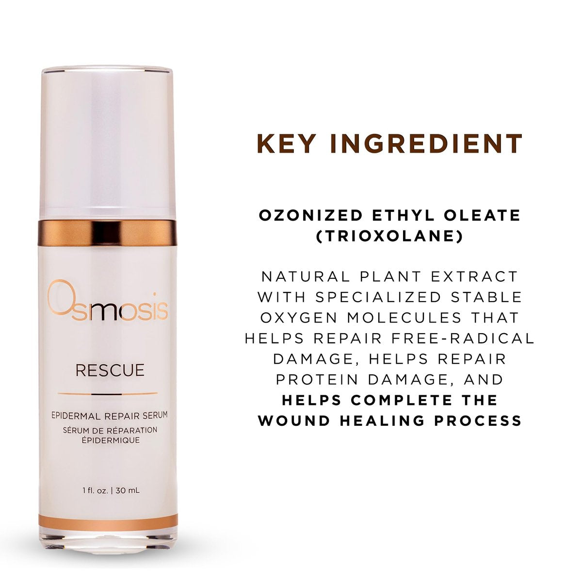 Osmosis Rescue Epidermal Repair Facial Serum – Redness Relief & Sensitive Skin Support (1 fl oz) Avelisse