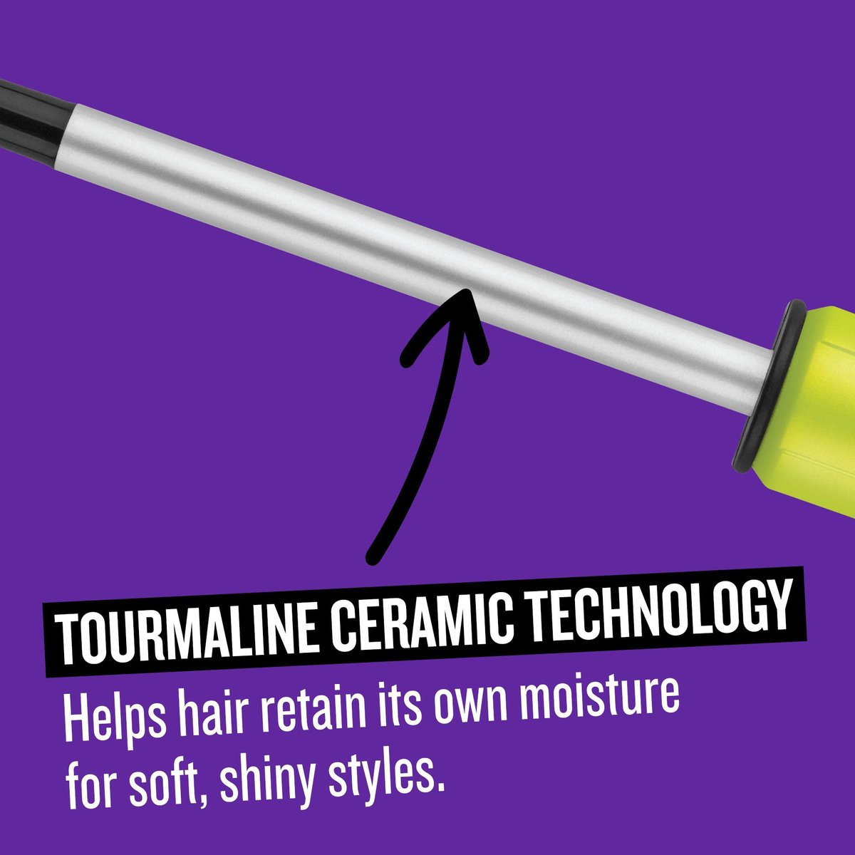 Bed Head Curlipops .5" Tourmaline Ceramic Skinny Pop Styling Iron - Clamp-Free Curling Wand for Tight Bouncy Curls (1/2 Inch) Avelisse