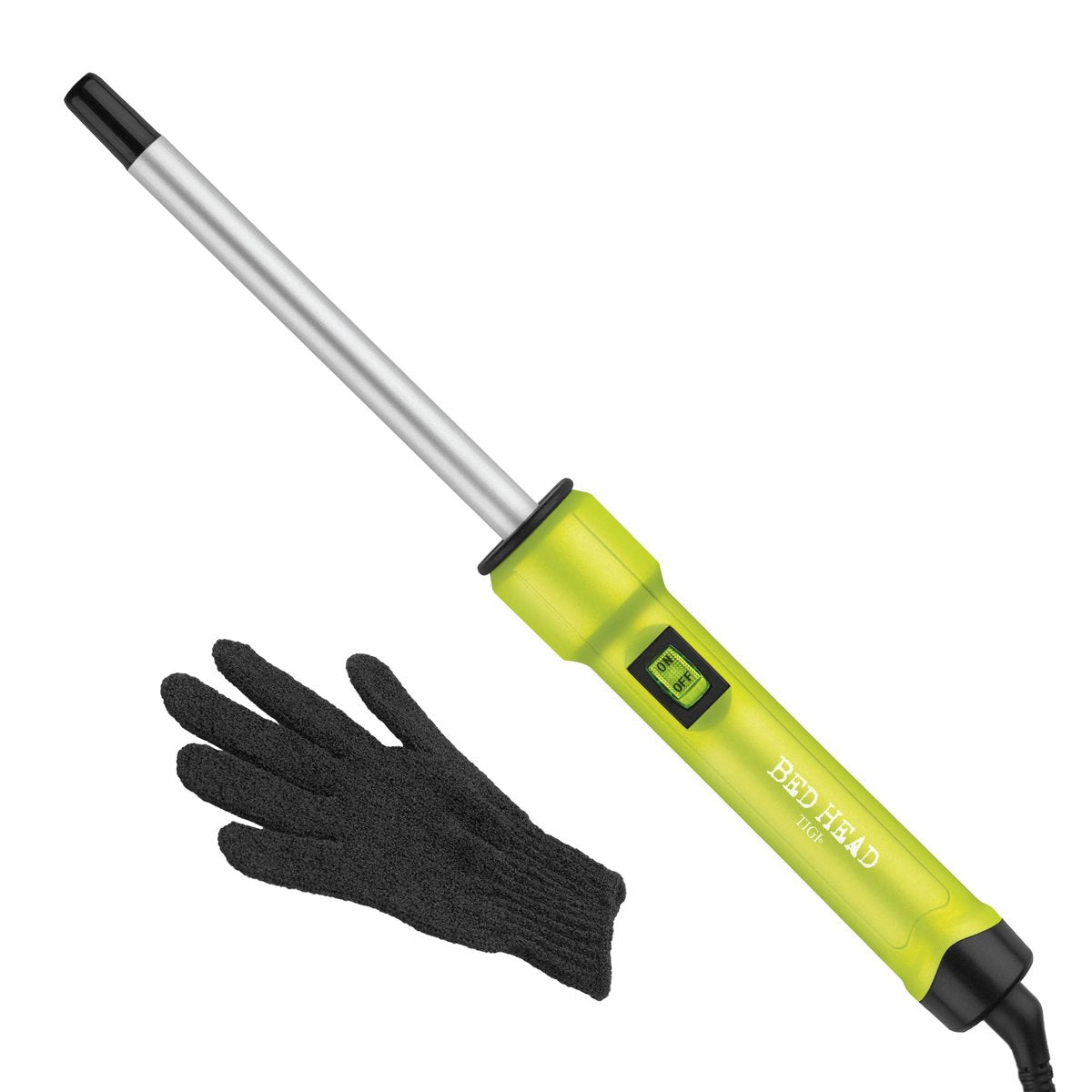 Bed Head Curlipops .5" Tourmaline Ceramic Skinny Pop Styling Iron - Clamp-Free Curling Wand for Tight Bouncy Curls (1/2 Inch) Avelisse