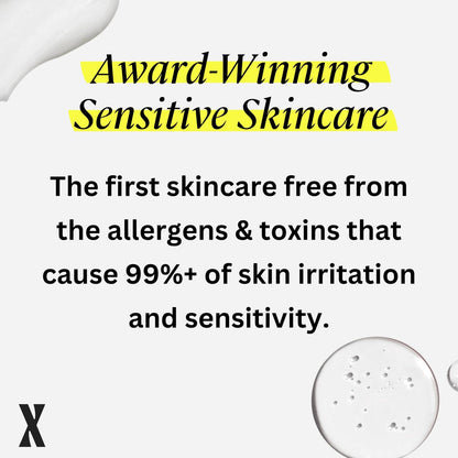 Untoxicated Moisturizing Lotion - Daily Face Moisturizer & Body Lotion for Sensitive Skin with Ceramides & Hyaluronic Acid, Oil-Free, Fragrance-Free, Non-Comedogenic, 10 oz Avelisse