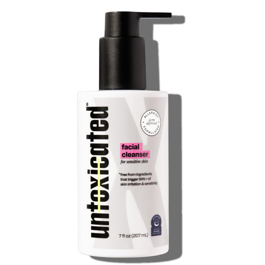 Untoxicated Face Wash - Gentle & Hydrating Face Cleanser for Sensitive Skin - Ceramides, Hyaluronic Acid & Glycerin - No Common Irritants - Non-Foaming - Soap Free - Fragrance Free - 7 Ounce Avelisse