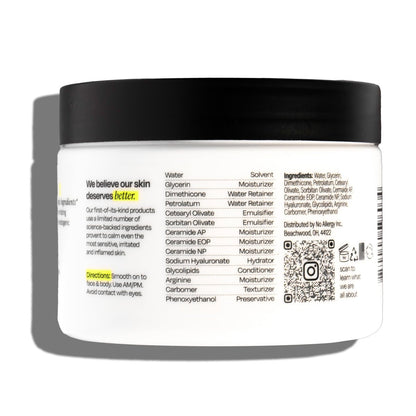 Untoxicated Moisturizing Cream - Face & Body Moisturizer for Sensitive Skin, NEA Approved for Eczema Relief, with Ceramides & Hyaluronic Acid, No Common Irritants, 10 Fl Oz Avelisse
