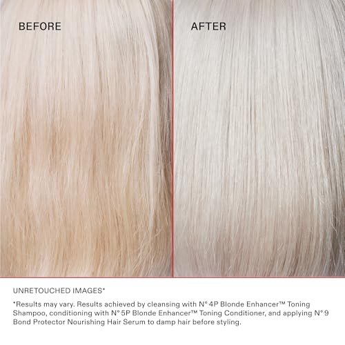 Olaplex Nº.5P Blonde Enhancer Purple Toning Conditioner - Neutralizes Brassiness, Strengthens & Hydrates Hair - 8.5 Fl Oz - görsel 12