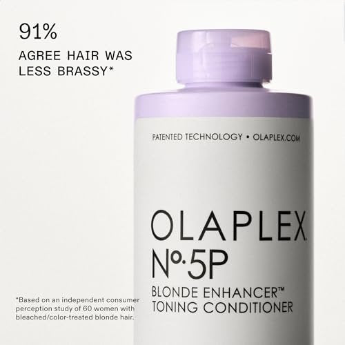 Olaplex Nº.5P Blonde Enhancer Purple Toning Conditioner - Neutralizes Brassiness, Strengthens & Hydrates Hair - 8.5 Fl Oz - görsel 4