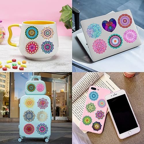 96PCS Pre-Cut Mandala Temporary Tattoos - Indian Decorations Themed Stickers for Boys and Girls Birthday Party Supplies, Decorations, Favors, and Prizes - Cute Gifts - görsel 14