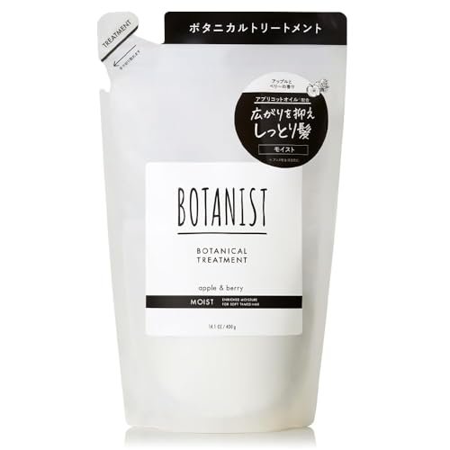 Botanist Natural Shampoo Refill - Paraben & Sulfate Free, with Keratin, Protein, Hyaluronic Acid & Collagen, Anti-Frizz, Green Apple & Rose, 15.5 Fl Oz - görsel 2
