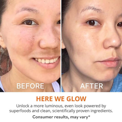 goPure Actives Vitamin C Serum - Brightening Serum with Vitamin C and Ferulic Acid, Face Moisturizing and Anti-Aging Benefits, Improves Skin Discoloration and Visibly Reduces Dark Spots - 1 fl oz Avelisse