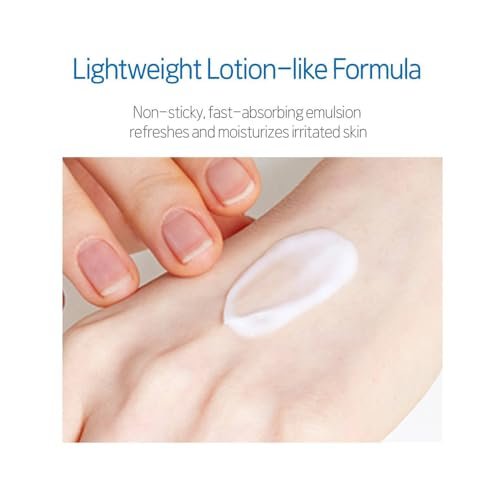 ETUDE SoonJung 10 Free Moist Emulsion - pH Balanced Face Moisturizer with Panthenol & Madecassoside for Sensitive Skin, 4.39 Fl Oz Avelisse