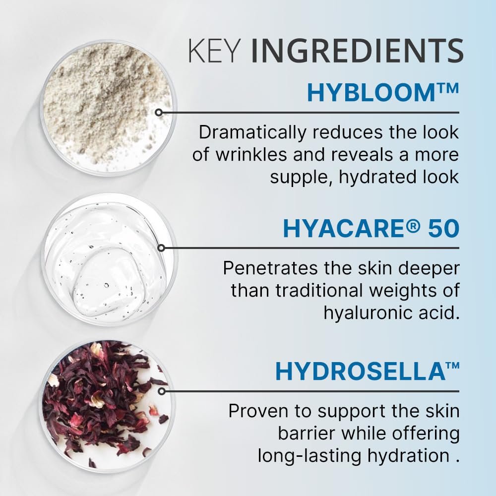 goPure Hyaluronic Acid Dramatically Dewy Serum – Hydrating Face Serum with Aloe Vera & Hibiscus Extract for Smooth, Plump Skin (1 fl oz) Avelisse