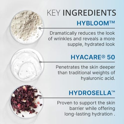 goPure Hyaluronic Acid Dramatically Dewy Serum – Hydrating Face Serum with Aloe Vera & Hibiscus Extract for Smooth, Plump Skin (1 fl oz) Avelisse