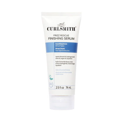 CURLSMITH Frizz Rescue Finishing Serum - Anti-Frizz & Smoothing Serum for All Curl Types, Vegan & Cruelty-Free (2.5 oz)
