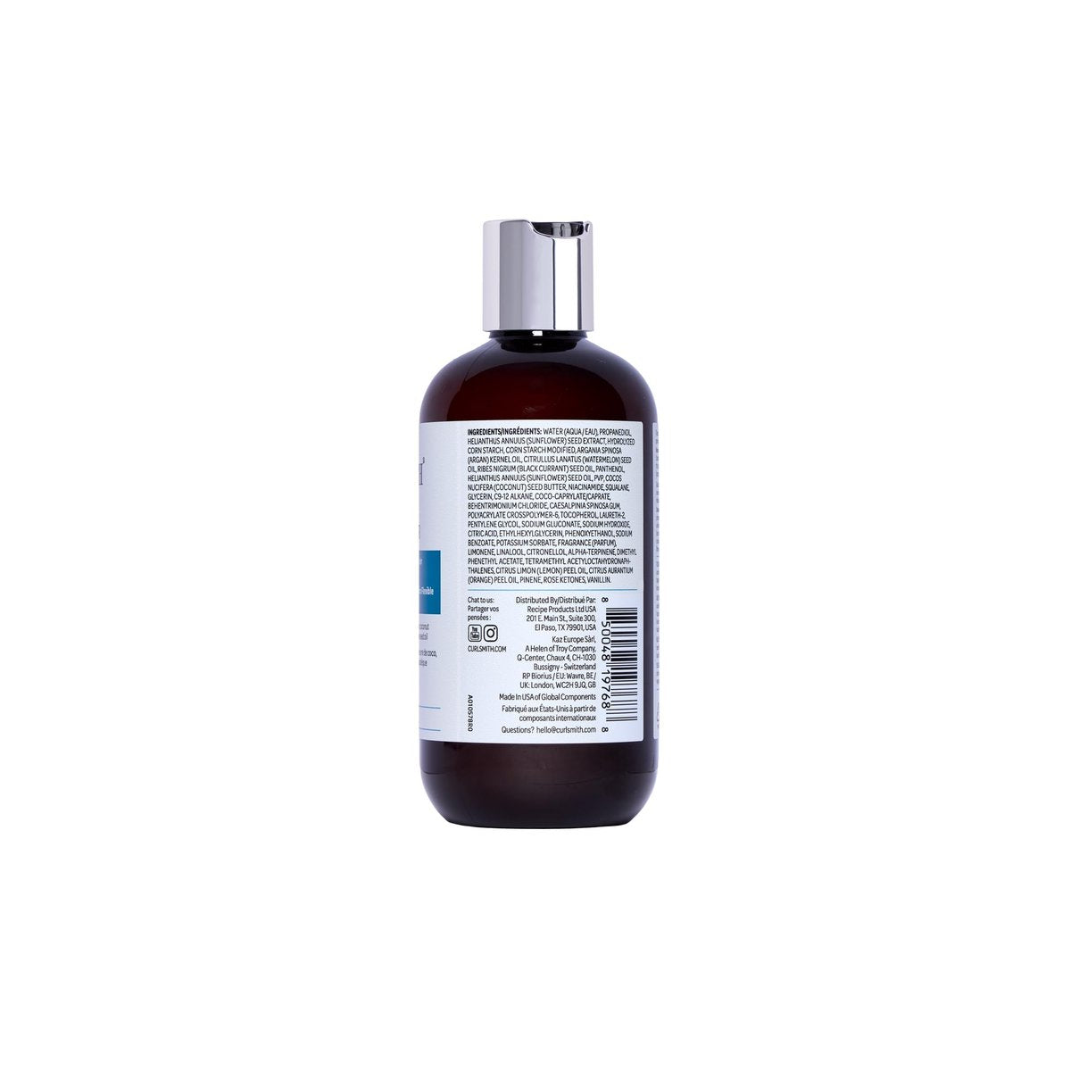 CURLSMITH Frizz Rescue Curl Retainer - Medium Hold Gel for Curls, Frizz Control, Jelly Styler, Vegan & Cruelty Free (8 oz) - görsel 15
