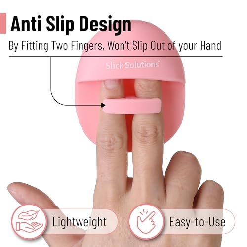 Slick Silicone Facial Cleansing Brush, 4 Pack - Soft Silicone Face Scrubber Exfoliator for Gentle Daily Cleansing - görsel 16