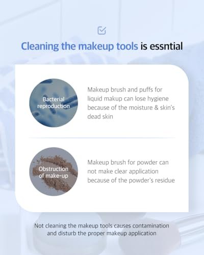 STUDIO17 Solid Makeup Brush Cleaner – 300+ Uses, Compact & Charcoal-Infused for Brushes & Puffs - görsel 3