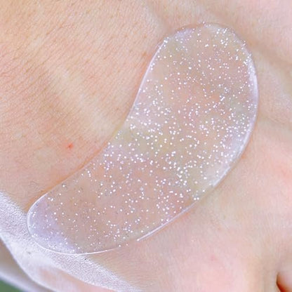 Under Eye Patches for Lash Lift and Eyelash Extension - Durable Gel Pads to Separate Upper & Lower Lashes - Sticky Moon Shape Patch Fits Eyelids - Eyelash Mask Cover in 4 Colors