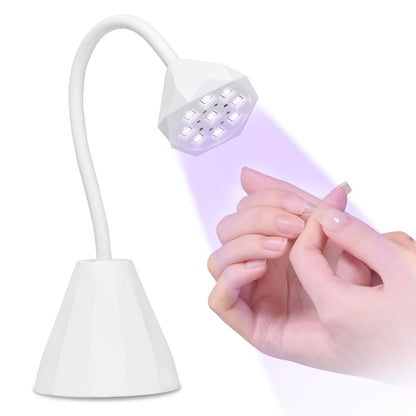 GAOY Omin-Cure Rechargeable Cordless UV Nail Lamp for Gel Nails - Portable Salon & DIY Manicure