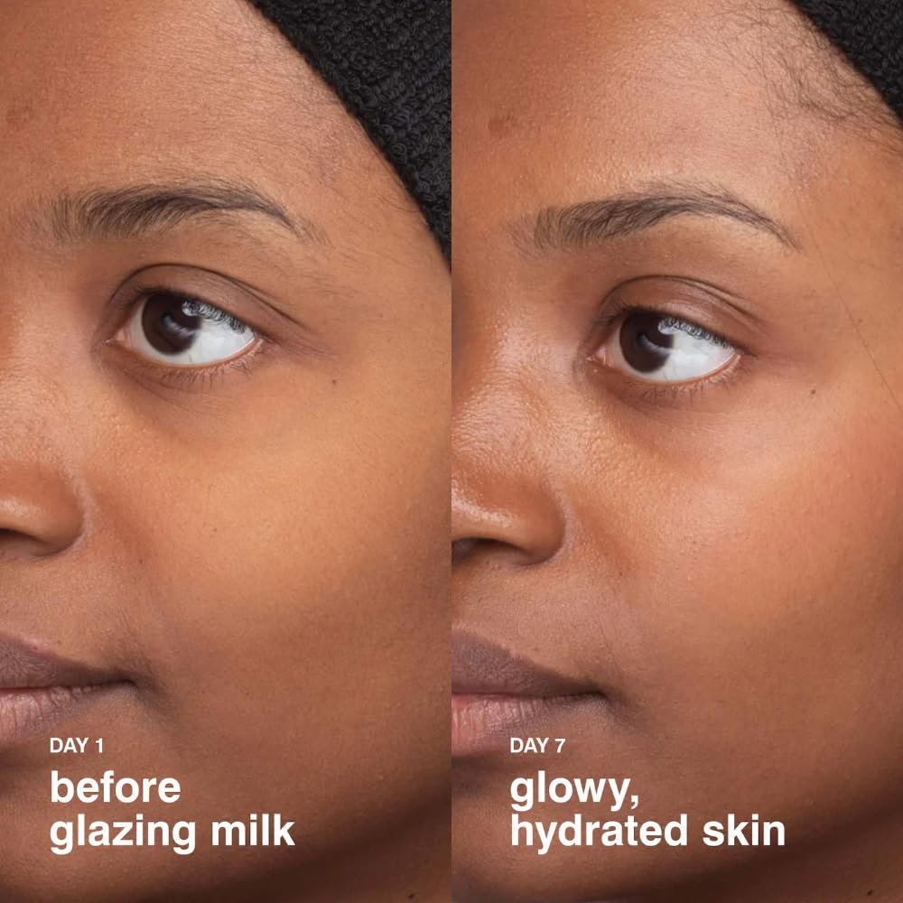 Rhode Glazing Milk - Hydrating Skin Serum with Peptides (4.7 Fl Oz) Avelisse
