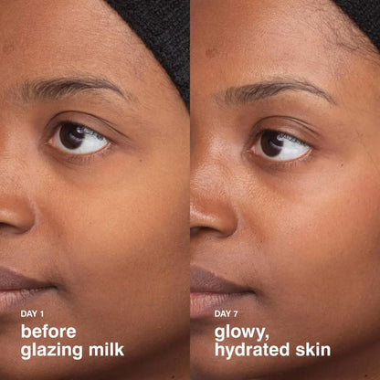 Rhode Glazing Milk - Hydrating Skin Serum with Peptides (4.7 Fl Oz) Avelisse