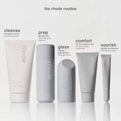 Rhode Glazing Milk - Hydrating Skin Serum with Peptides (4.7 Fl Oz) Avelisse