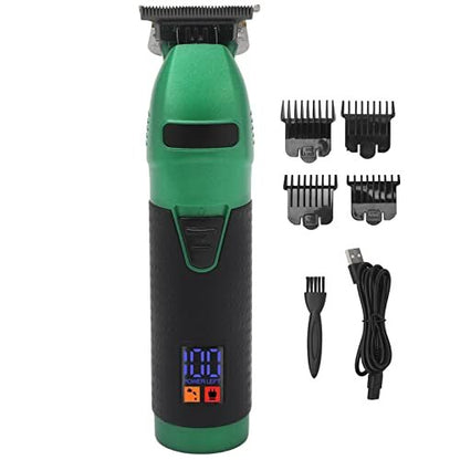 Sorandy Electric Hair Clippers for Men - Cordless Barber Clippers with Large LED Display, Rechargeable Hair Cutting Trimmer