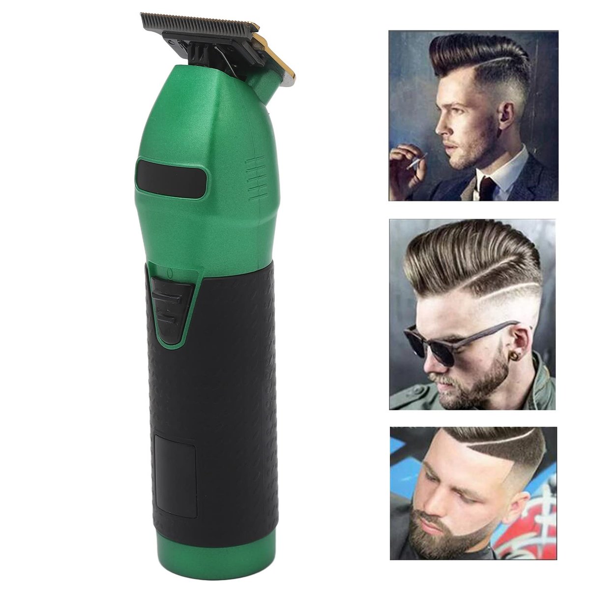 Sorandy Electric Hair Clippers for Men - Cordless Barber Clippers with Large LED Display, Rechargeable Hair Cutting Trimmer - görsel 7