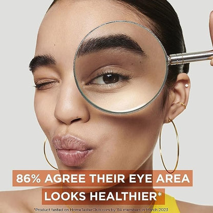 Garnier Eye Cream with 4% Vitamin C – Brightening Treatment for Dark Circles, Under Eye Bags & Puffiness, 15ml Avelisse