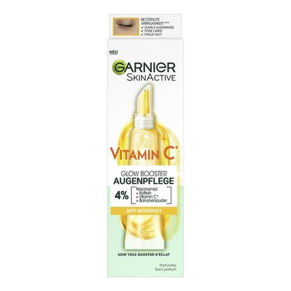 Garnier Eye Cream with 4% Vitamin C – Brightening Treatment for Dark Circles, Under Eye Bags & Puffiness, 15ml Avelisse