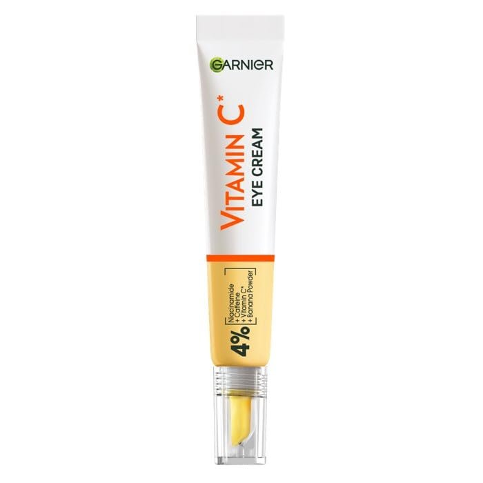 Garnier Eye Cream with 4% Vitamin C – Brightening Treatment for Dark Circles, Under Eye Bags & Puffiness, 15ml Avelisse