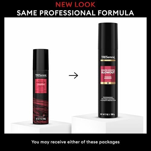 TRESemmé Anti-Frizz Finishing Spray Keratin Smooth - Flexible Hold, Weightless, 7 Fl Oz - görsel 6