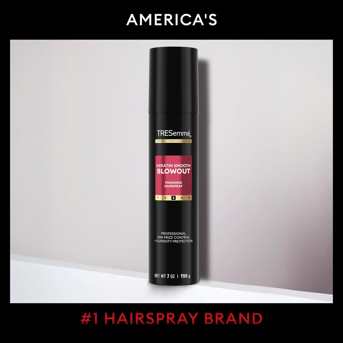 TRESemmé Anti-Frizz Finishing Spray Keratin Smooth - Flexible Hold, Weightless, 7 Fl Oz - görsel 7