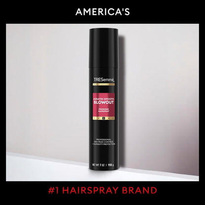TRESemmé Anti-Frizz Finishing Spray Keratin Smooth - Flexible Hold, Weightless, 7 Fl Oz