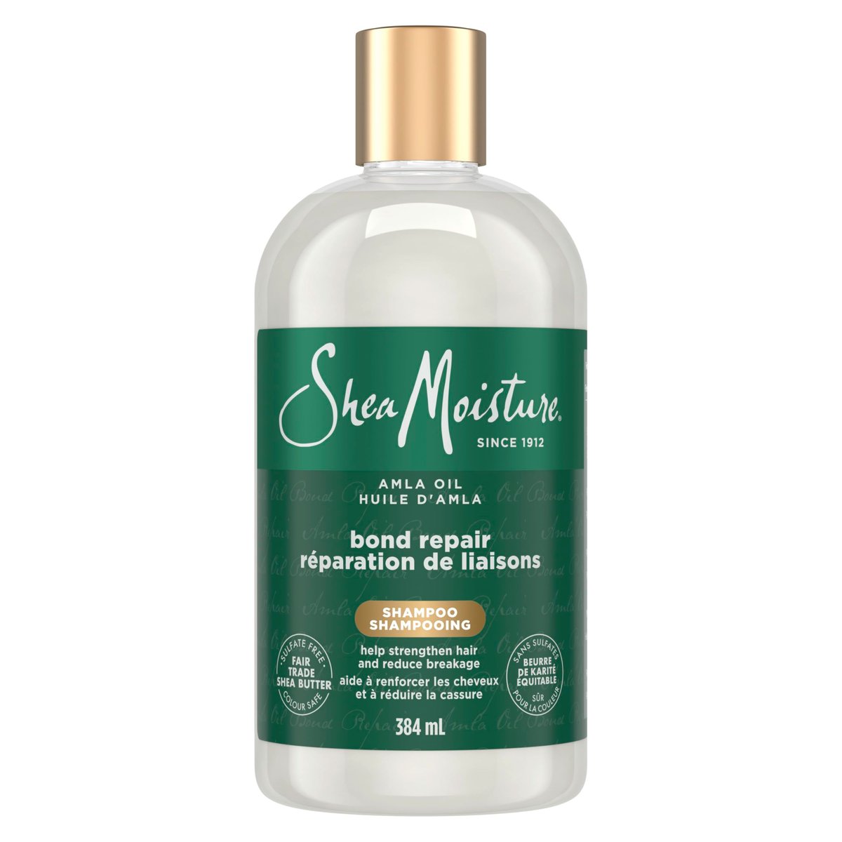 Shea Moisture Bond Repair Shampoo with Amla Oil & Hydroplex Technology - Restorative HydroPlex Infusion, Deeply Cleanses & Removes Build-Up, 13 Fl Oz Avelisse