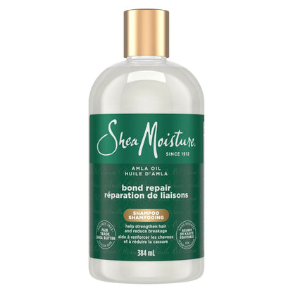 Shea Moisture Bond Repair Shampoo with Amla Oil & Hydroplex Technology - Restorative HydroPlex Infusion, Deeply Cleanses & Removes Build-Up, 13 Fl Oz Avelisse