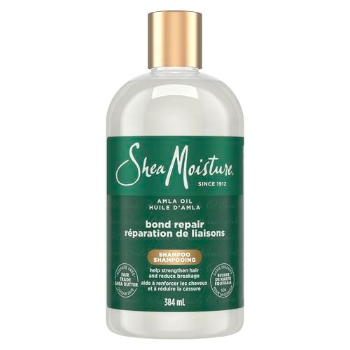Shea Moisture Bond Repair Shampoo with Amla Oil & Hydroplex Technology - Restorative HydroPlex Infusion, Deeply Cleanses & Removes Build-Up, 13 Fl Oz Avelisse