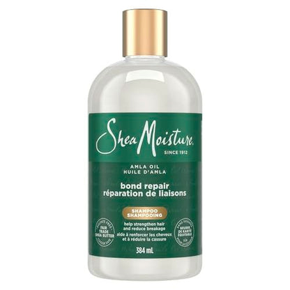 Shea Moisture Bond Repair Shampoo with Amla Oil & Hydroplex Technology - Restorative HydroPlex Infusion, Deeply Cleanses & Removes Build-Up, 13 Fl Oz Avelisse